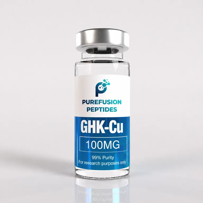 GHK-Cu 100mg research material packaging