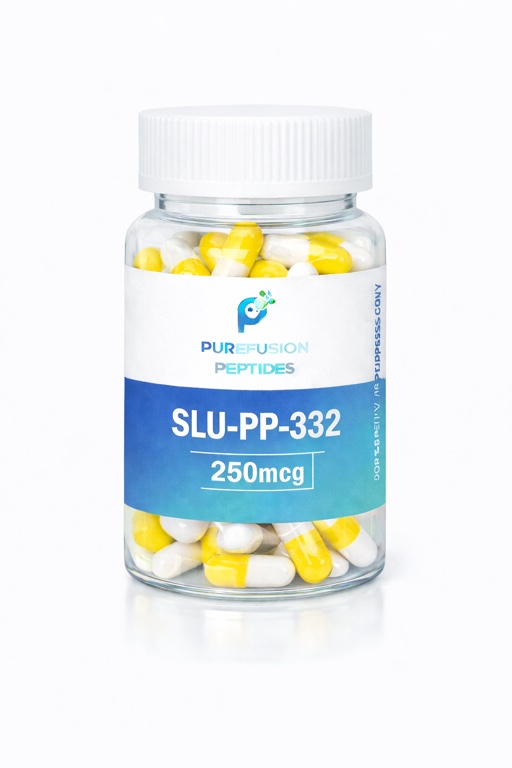 SLU-PP-332 250mcg (100 Count) research material packaging
